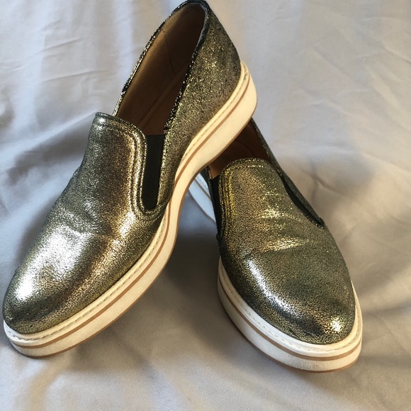 Boemos Italian leather slip ons women’s size 8.5 - Picture 2 of 6